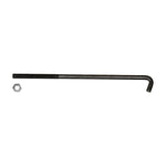 3/8"-16x10" Battery Hold Down Bolt, Unplated