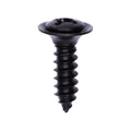 #8x5/8" Phillips Oval Head SEMS with Tapping Screw, Type A/AB, Black Oxide