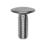 3/8"-16x1" Pan Head Bumper Bolt Stainless Steel Cap, Zinc