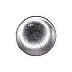 3/8"-16x1" Pan Head Bumper Bolt Stainless Steel Cap, Zinc