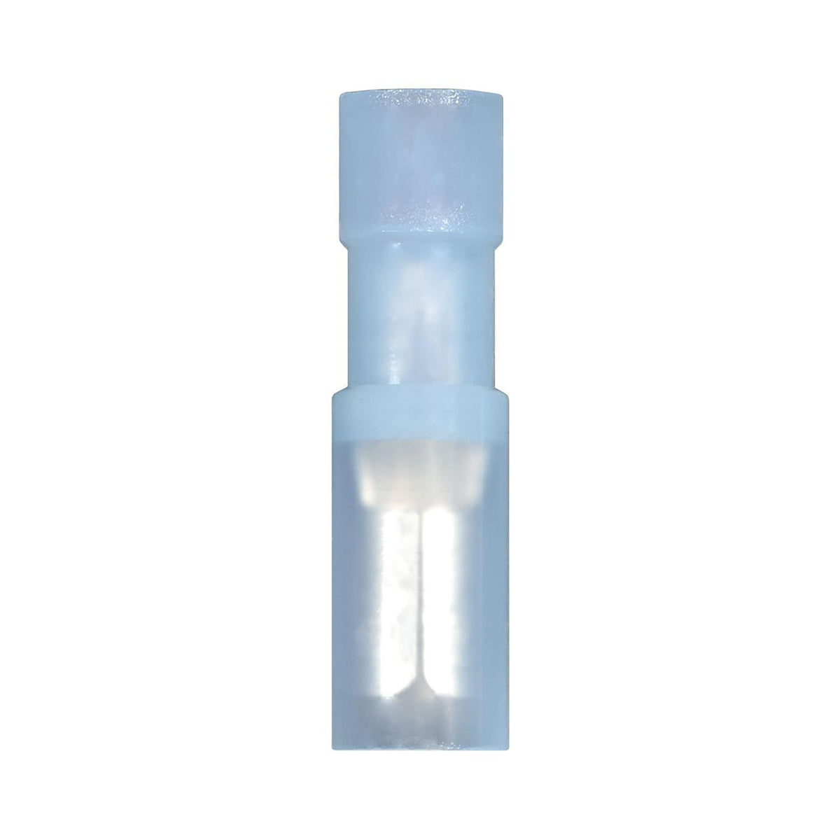 Blue Nylon Female Snap Plug Connector - 14 Gauge