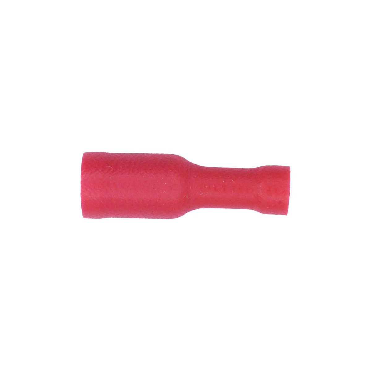 Red Nylon Female Snap Plug Connector - 18 Gauge