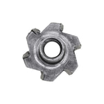 1/4"-20 Tee Nuts 6 Prong, Plain, 1/4"-20x7/16"