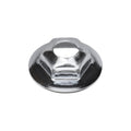 5/16"-18 Hex Lock Washer Nut, 13/16" Washer, Zinc