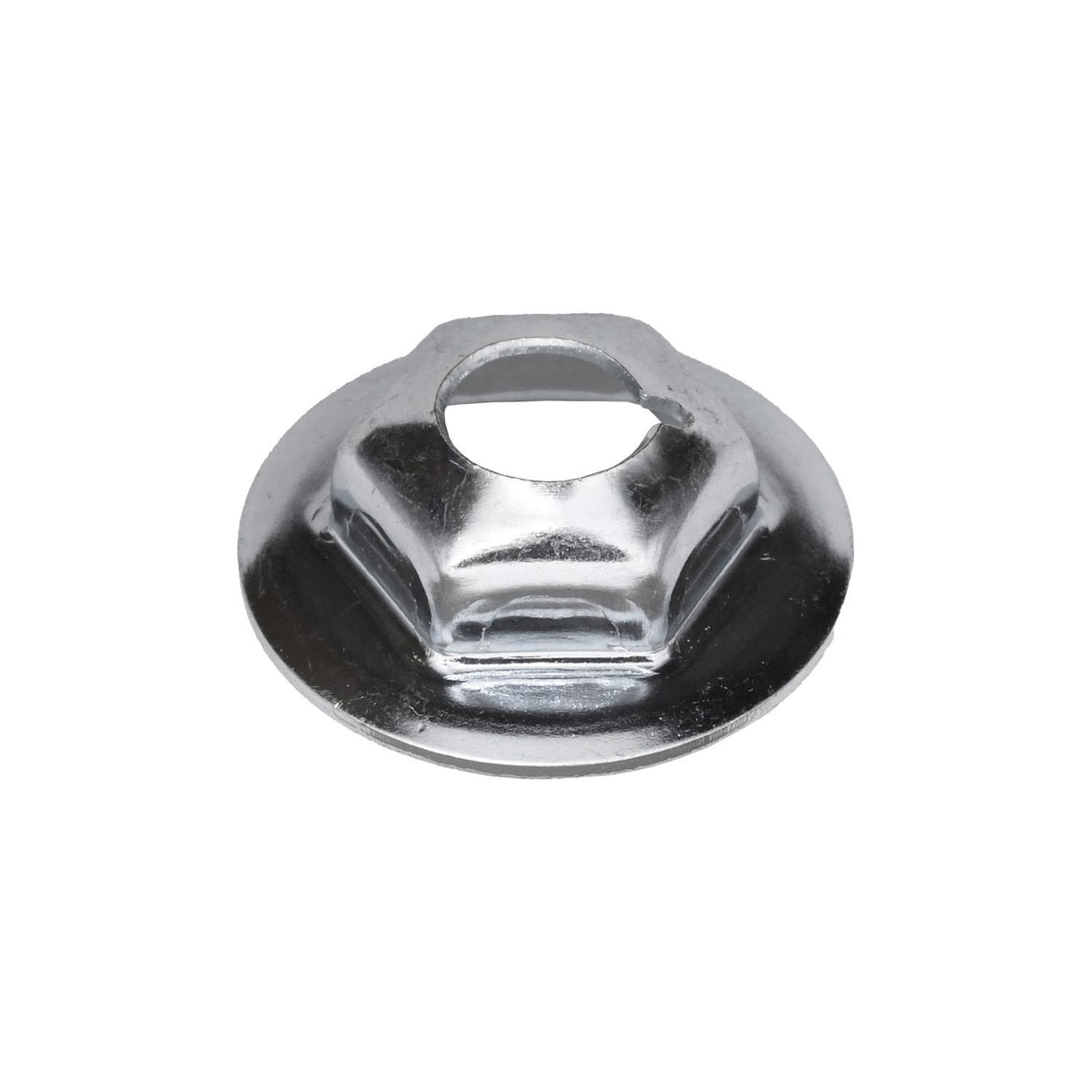 5/16"-18 Hex Lock Washer Nut, 13/16" Washer, Zinc