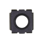 1/4"-20 Cage Nut, Panel 0.064-0.105", Phosohate, 3/8"