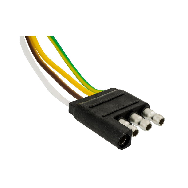 4-Way Harness Plug Receptacle Male 18 Gauge