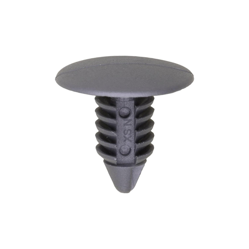 5/16"x5/8" Gray Nylon Single Head Trim Panel Christmas Tree Retainer, 11/16" Head