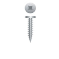 #10 Strong-Point Pancake Head 10-12 x 1, SQ/PH, 305 Stainless Steel