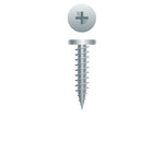 #10 Strong-Point Pancake Head 10-12 x 1, PH, Type 'A', Zinc