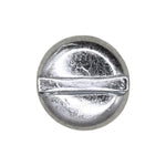 #8x5/8" Slotted Pan Head Tapping Screw, Type A/AB, Zinc Chromate