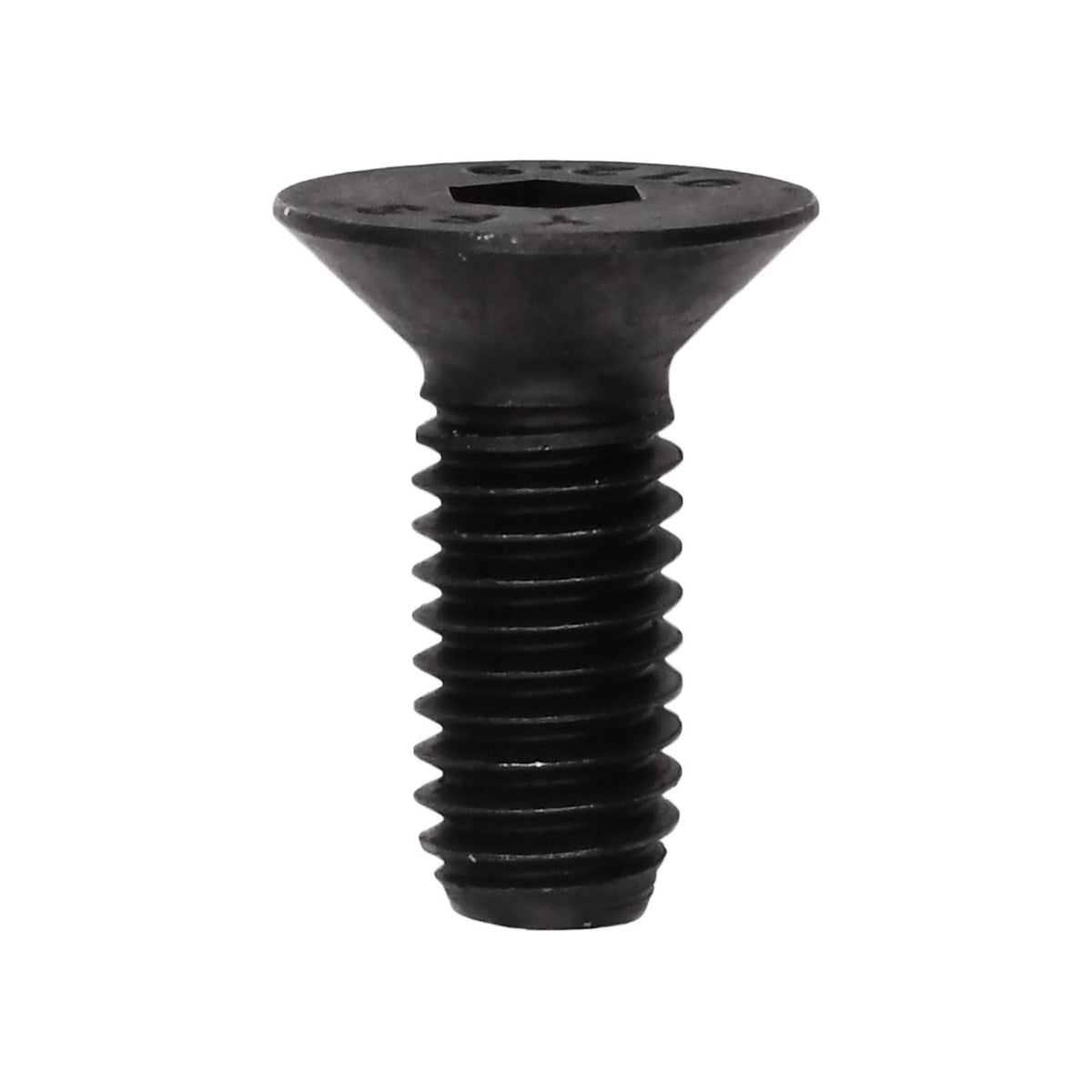 16mm Flat Socket Cap Screw DIN 7991 Class 10.9, Plain, Regular