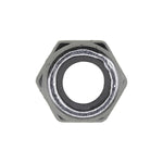 M5-0.80 Nylon Metric Insert Lock Nut DIN 985, Zinc