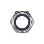 M12-1.75 Nylon Metric Insert Lock Nut DIN 985, Zinc