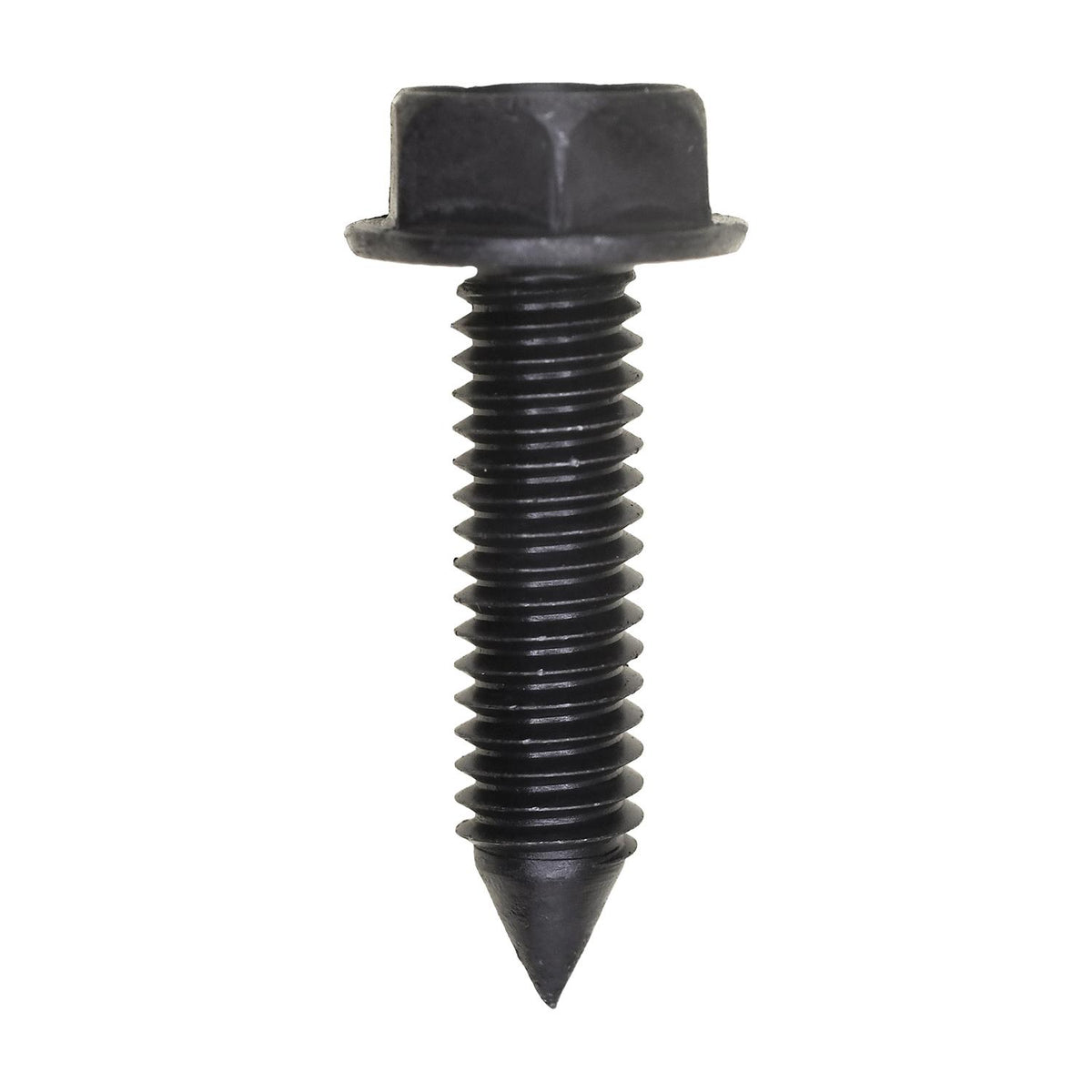 5/16"-18x1-1/4" Hex Head Washer Indented A/F Screw, Pinch, 21/32" Washer, Plain