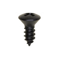 #10x1/2" Phillips Oval Head Tapping Screw, Type A/AB, Black Oxide