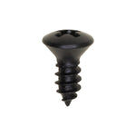 #10x1/2" Phillips Oval Head Tapping Screw, Type A/AB, Black Oxide