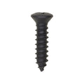 #10x3/4" Phillips Oval Head with Tapping Screw, Type A/AB, Black Oxide