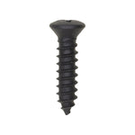 #10x3/4" Phillips Oval Head with Tapping Screw, Type A/AB, Black Oxide