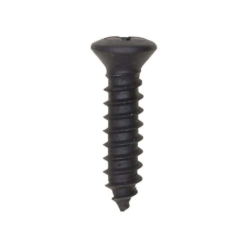 #10x3/4" Phillips Oval Head with Tapping Screw, Type A/AB, Black Oxide