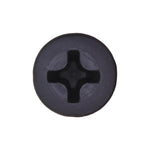#10x3/4" Phillips Oval Head with Tapping Screw, Type A/AB, Black Oxide