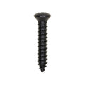 #10x1" Phillips Oval Head with Tapping Screw, Type A/AB, Black Oxide