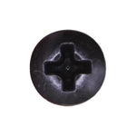 #10x1" Phillips Oval Head with Tapping Screw, Type A/AB, Black Oxide