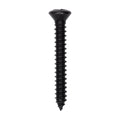 #10x1-1/2" Phillips Oval Head Head.Tapping Screw, Type A/AB, Black Oxide