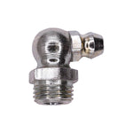 M10-1.0 90 Degrees Grease Fitting, Plated, 19mm Overall Length
