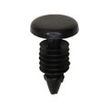 7/32"x3/8" Black Nylon Single Head Weatherstrip Christmas Tree Retainer, 3/8" Head