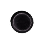 7/32"x3/8" Black Nylon Single Head Weatherstrip Christmas Tree Retainer, 3/8" Head