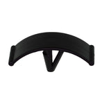 3/32"x5/8" Black Nylon Single Head Insulation Christmas Tree Retainer, 1-1/2" Head