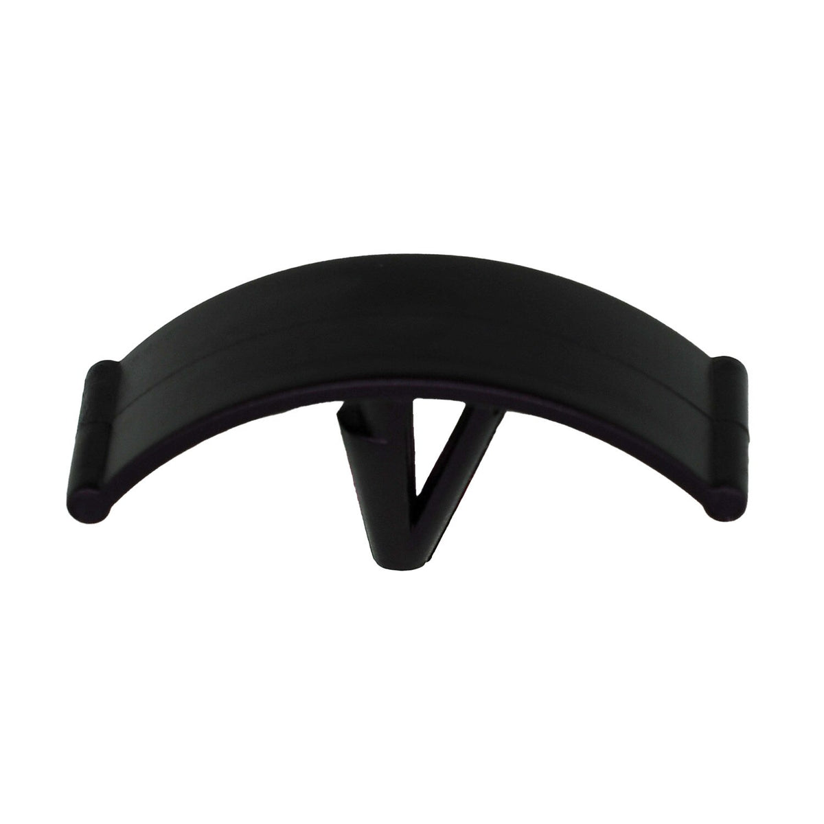 3/32"x5/8" Black Nylon Single Head Insulation Christmas Tree Retainer, 1-1/2" Head