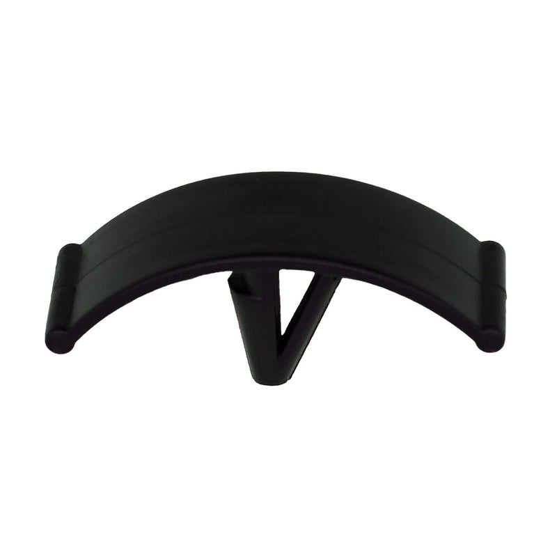 3/32"x5/8" Black Nylon Single Head Insulation Christmas Tree Retainer, 1-1/2" Head