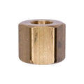 Brass Fitting Compression Nut, 3/16" Fits Tubing Od