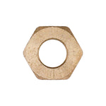 Brass Fitting Compression Nut, 3/16" Fits Tubing Od