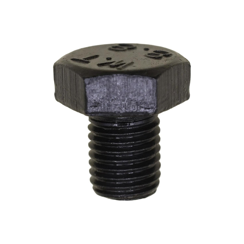 M8-1.0x10mm Hex Head Metric DIN 961 Class 8.8 Screw, Black