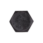 M10-1.0x30mm Hex Head Metric DIN 961 Class 8.8 Screw, Black, Fine