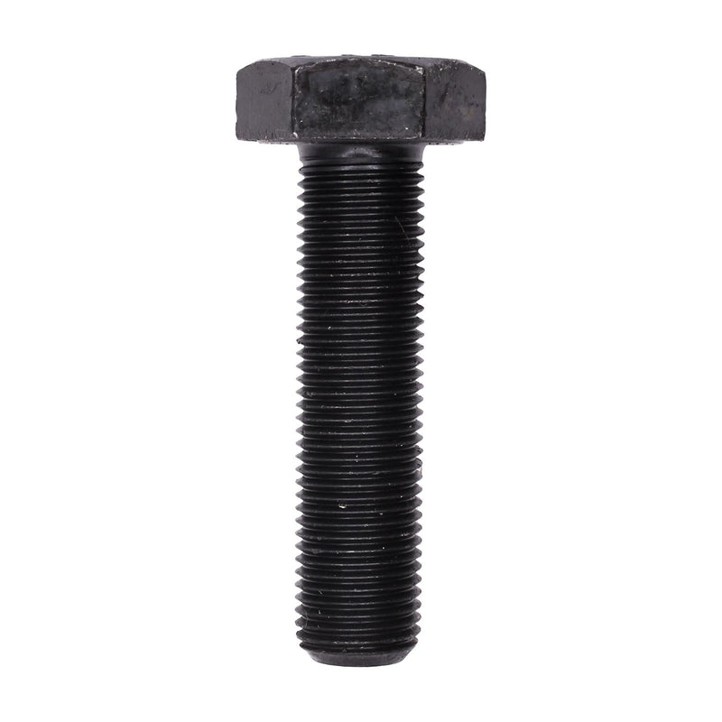 M10-1.0x40mm Hex Head Metric DIN 961 Class 8.8 Screw, Black, Fine