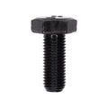 M10-1.0x25mm Hex Head Metric DIN 961 Class 8.8 Screw, Black