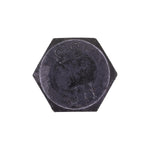 M10-1.0x30mm Hex Head Metric DIN 961 Class 8.8 Screw, Black, Fine