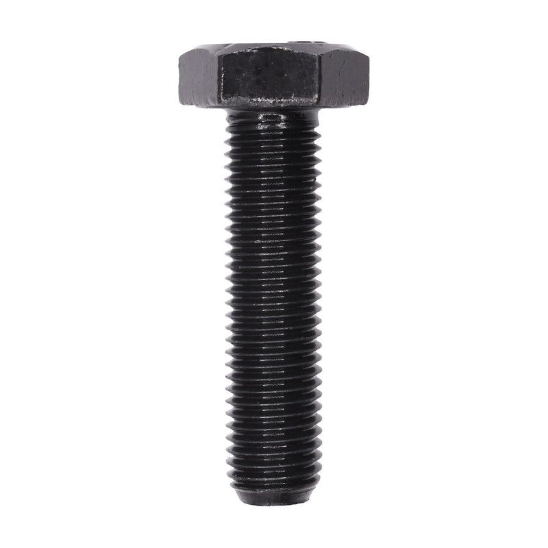 M10-1.0x40mm Hex Head Metric DIN 961 Class 8.8 Screw, Black, Fine