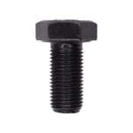 M12-1.25x25mm Hex Head Metric DIN 961 Class 8.8 Screw, Black