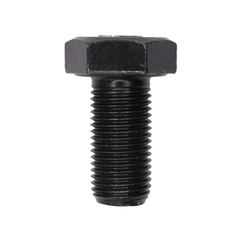 M12-1.25x25mm Hex Head Metric DIN 961 Class 8.8 Screw, Black