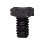 M12-1.5x20mm Hex Head Metric DIN 961 Class 8.8 Screw, Black