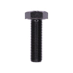 M12-1.5x40mm Hex Head Metric DIN 961 Class 8.8 Screw, Black
