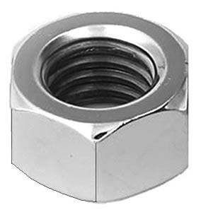 M12-1.25 Metric Hex Nut DIN 934 Class, Zinc
