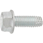 3/8"-16x1" Hex Head Washer Indented Type F Screw, Zinc Chromate
