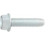 3/8"-16x1-1/2" Hex Head Washer Indented Type F Screw, Zinc Chromate