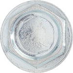 3/8"-16x1-1/2" Hex Head Washer Indented Type F Screw, Zinc Chromate